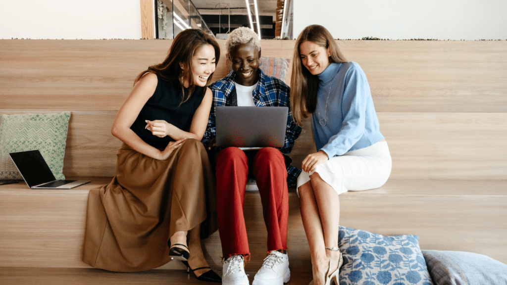 image of a group of people sitting