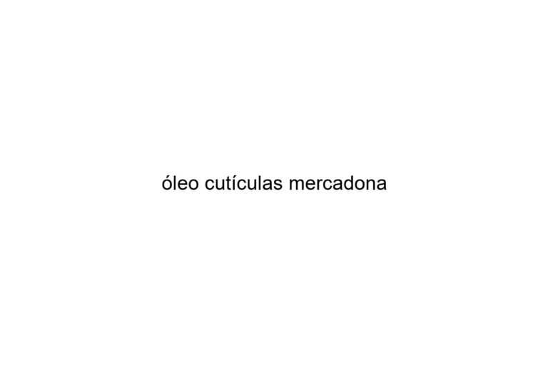 leo cutculas mercadona