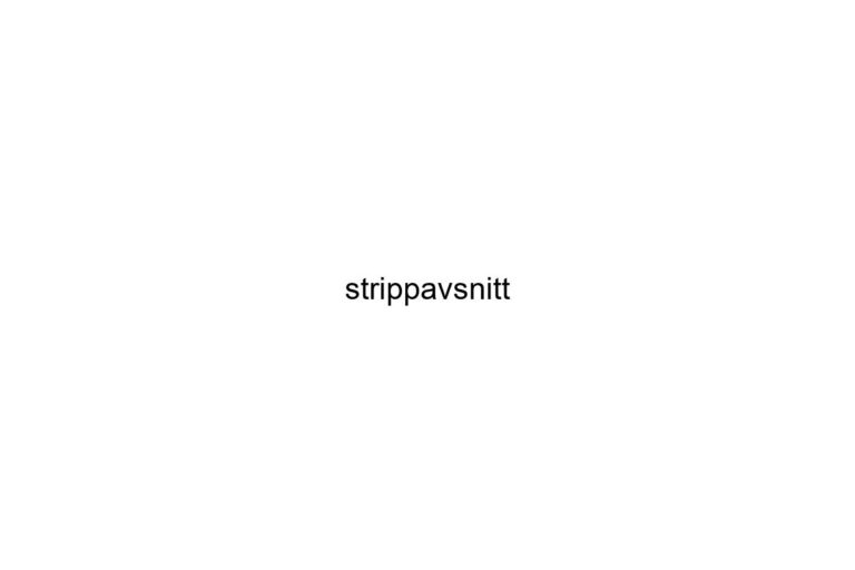 strippavsnitt