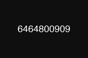 6464800909