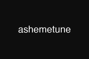 ashemetune