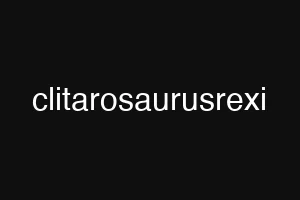 clitarosaurusrexi