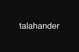 talahander