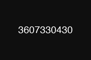 3607330430