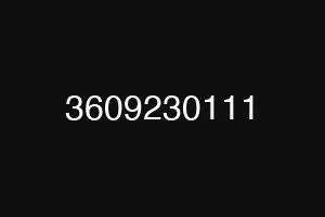 3609230111
