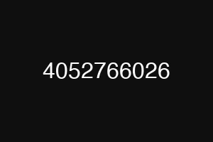 4052766026