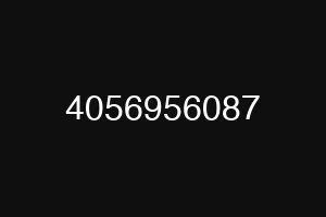 4056956087