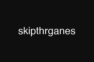 skipthrganes
